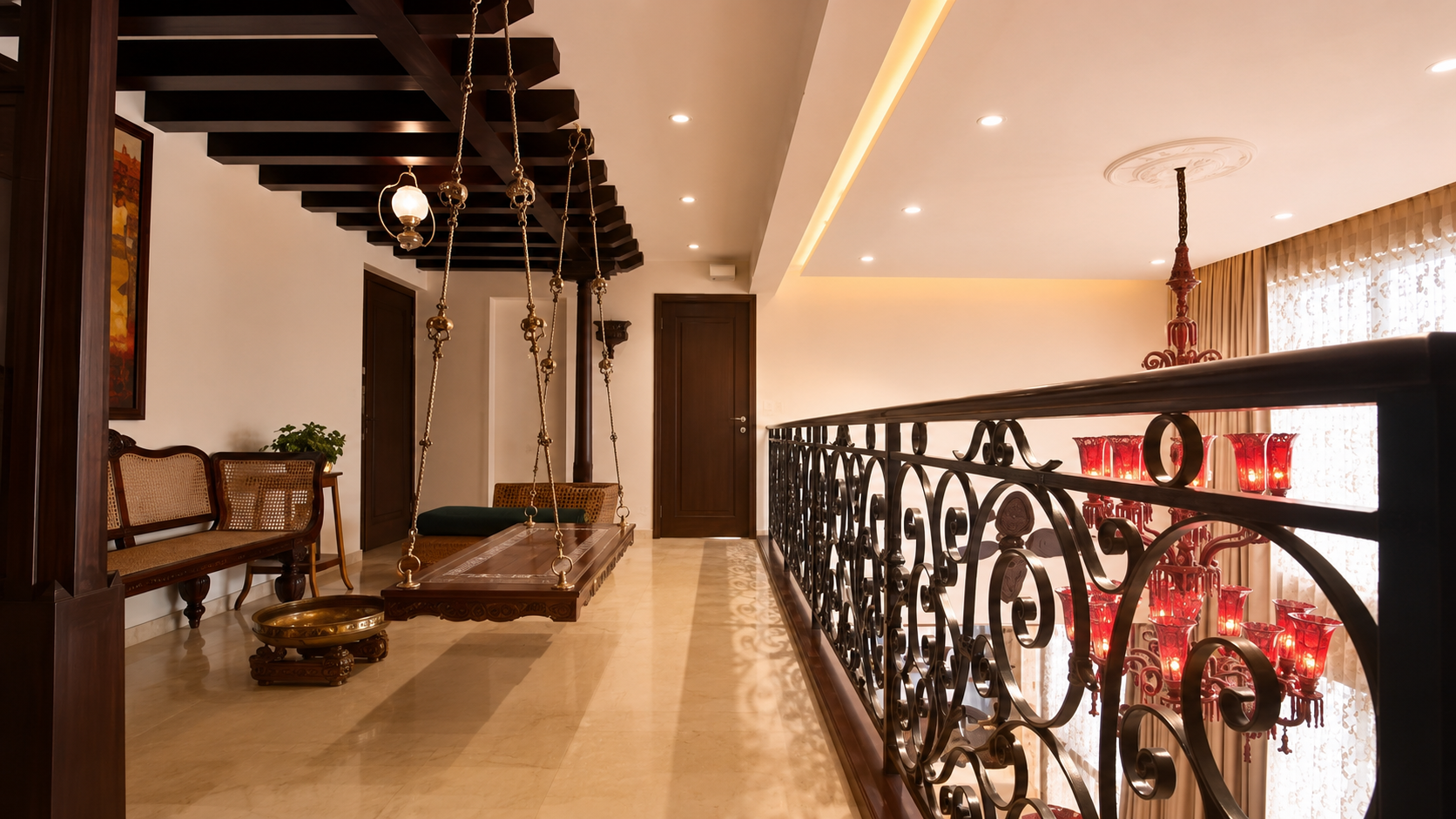 Warm Minimalist · 3BHK
