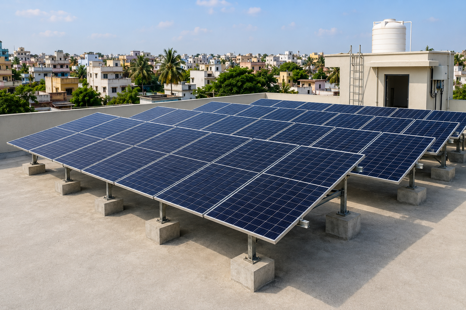 15kW Villa Rooftop Array